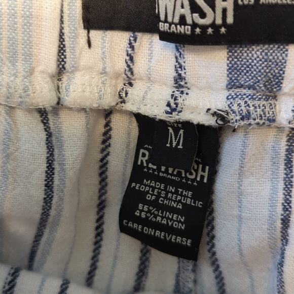 EUC Rewash Flowy Linen Blend Pants, M - Picture 6 of 7